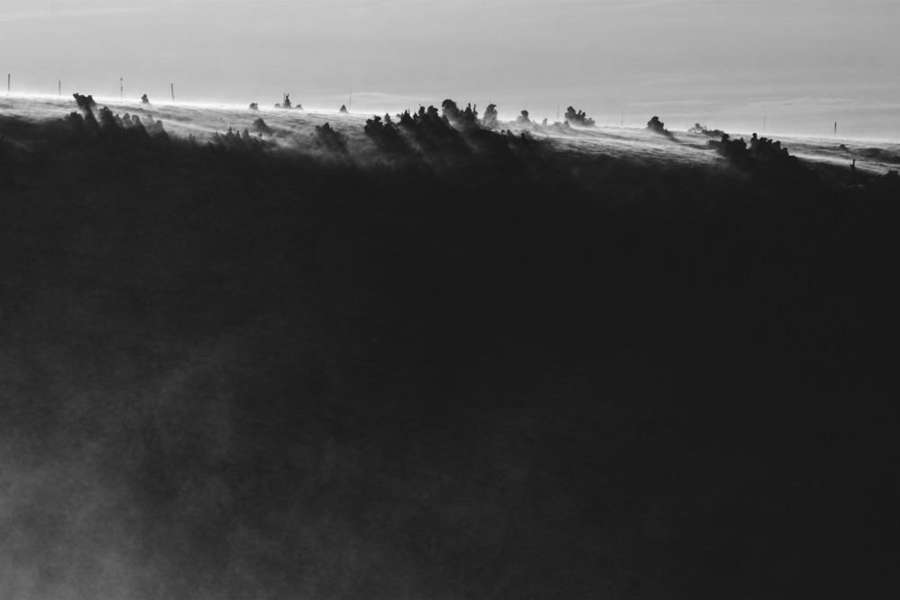 Vichřice na hřebeni