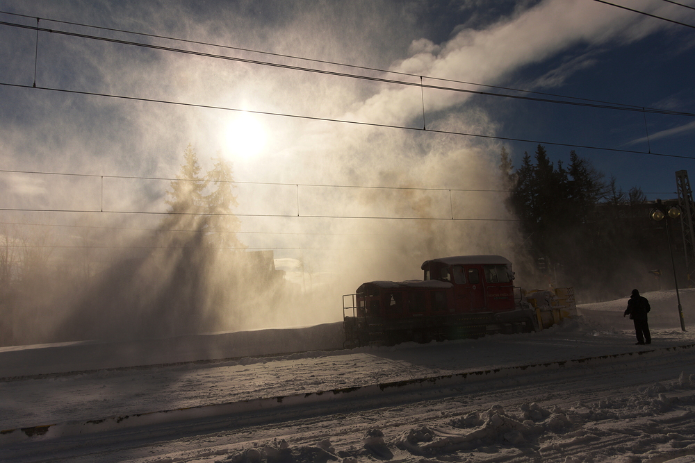 Fréza na Štrbském plese