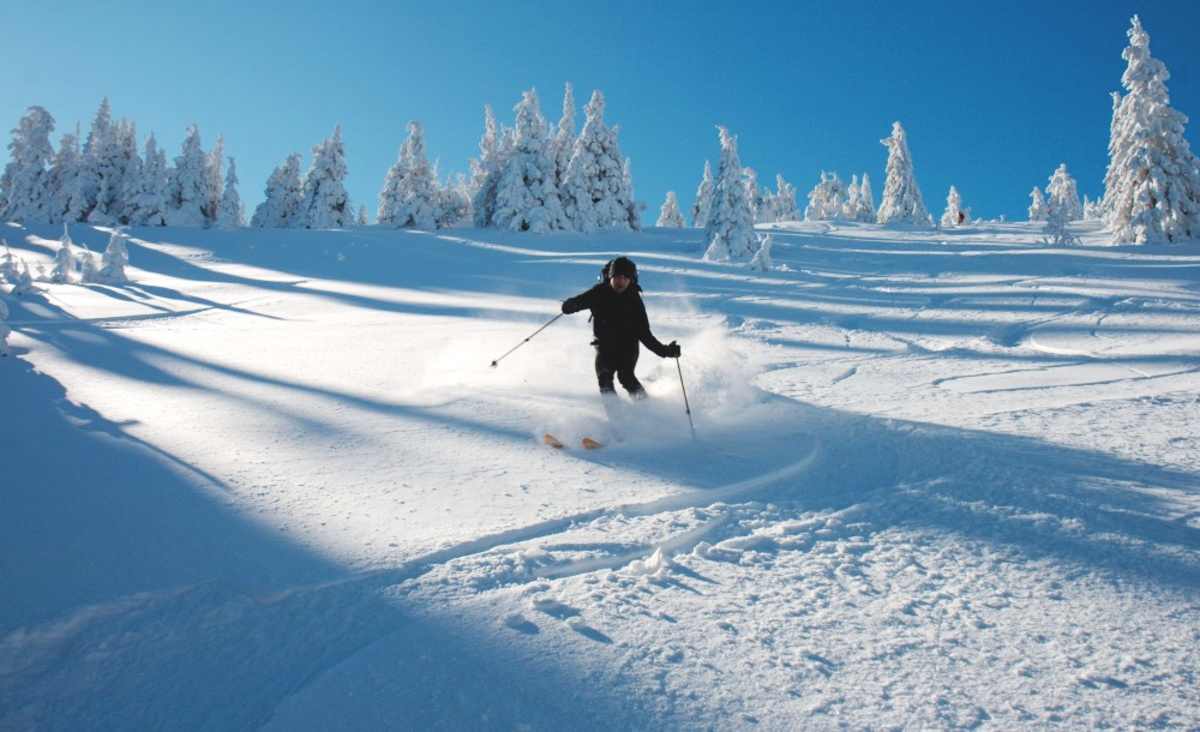 Ale někdy je slunečno a všude kolem pohádková krajina