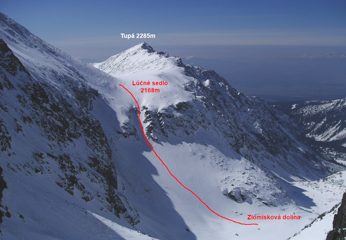 Z Lúčného sedla do Zlomisk