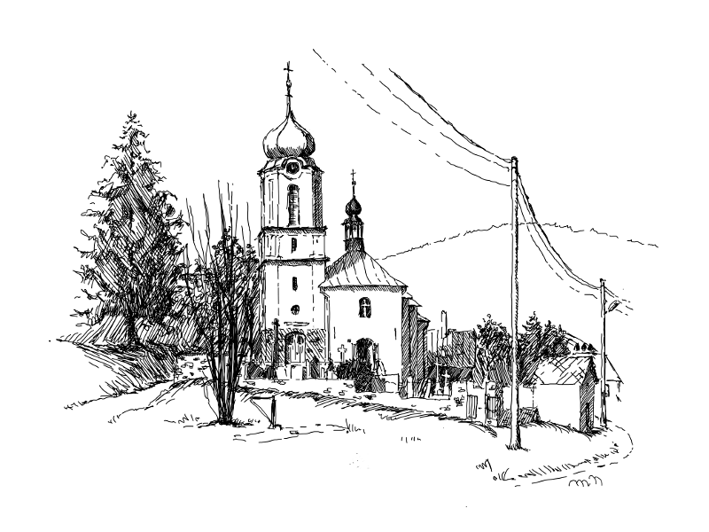 Kostelík v Nové Senince