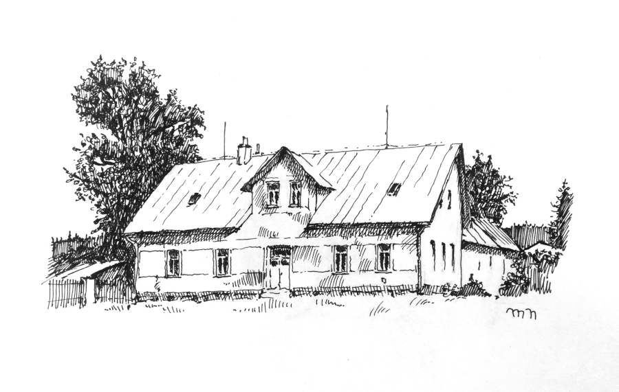 Jeden z nejobyčejnějších domků v Moravské Svratce