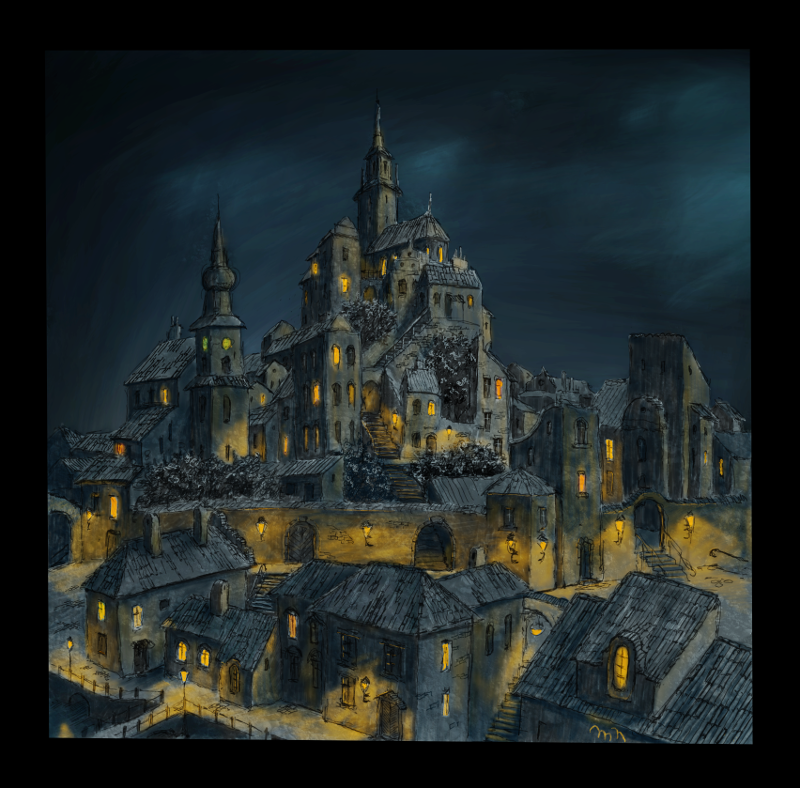 Jedna Foglarovská. Podle toho co hlásí iPad mě to stálo 8hodin a asi 26000 tahů štětcem nebo perem.