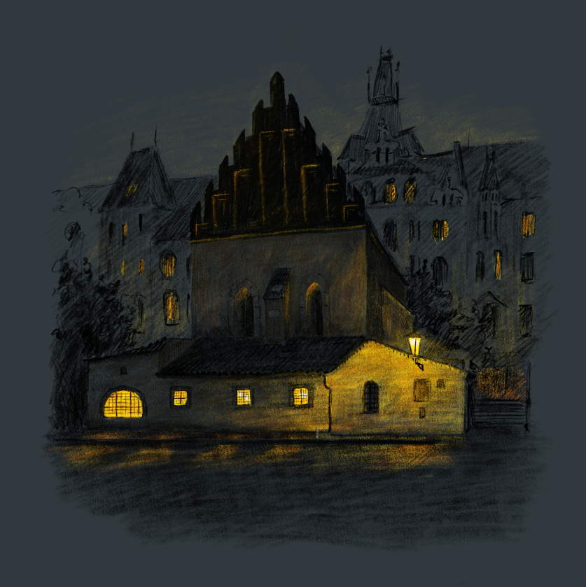 Staronová synagoga v Praze Josefově