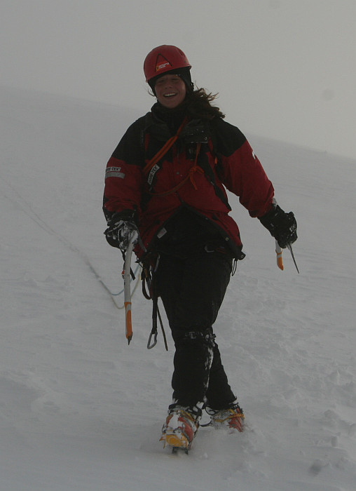 Ideální počasí k lezení, tož se i lezlo :-)