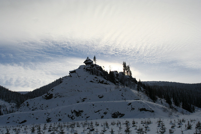 Kamzičí hrad Zámčisko