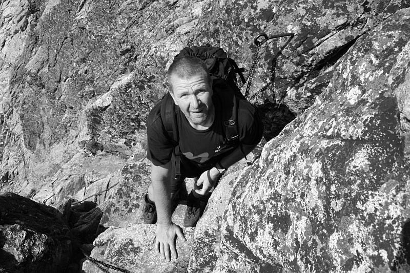 Stejně by to bylo lepší po té lehké hraně co vedla vlevo :-)