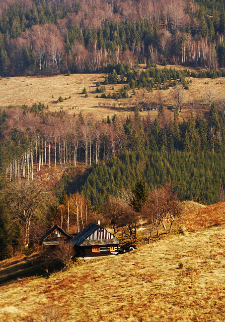 Nad údolím Hluchové