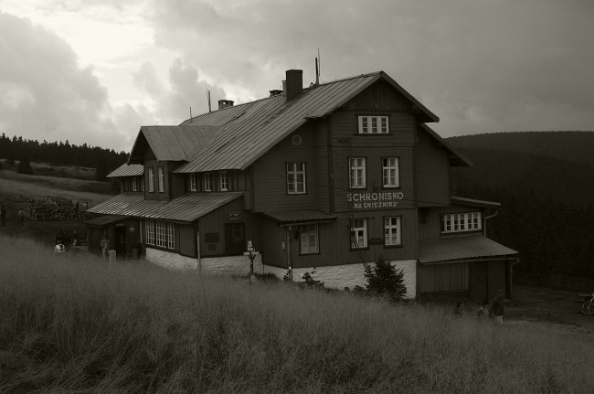 Schronisko (na Polské straně)