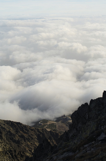 Nekonečný sestup na Skalnaté pleso