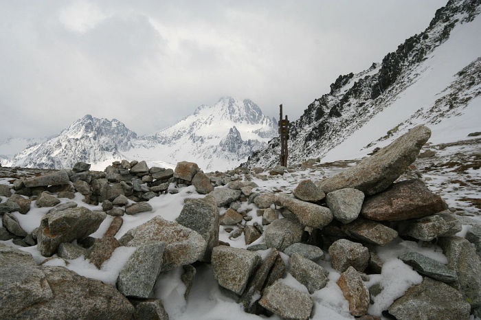 Dračí sedlo a Vysoká ze sedla Ostrvy