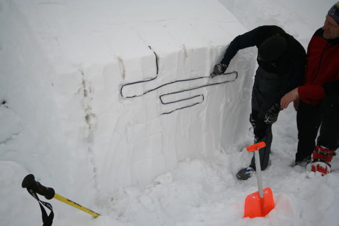 Sněhové podmínky skialpošům evidentně přejou