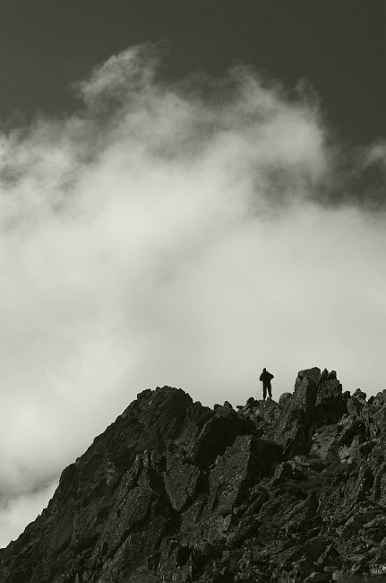 Jastrabia veža, vrchol