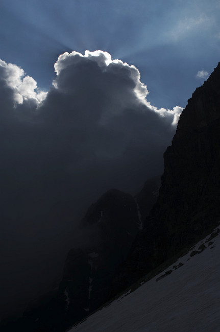 Mraky nad Kežmarákem