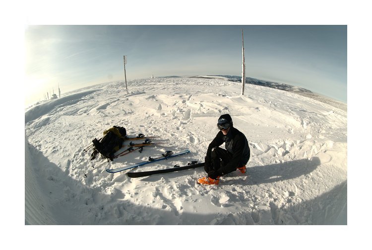 Před sjezdem do Sviního dolu