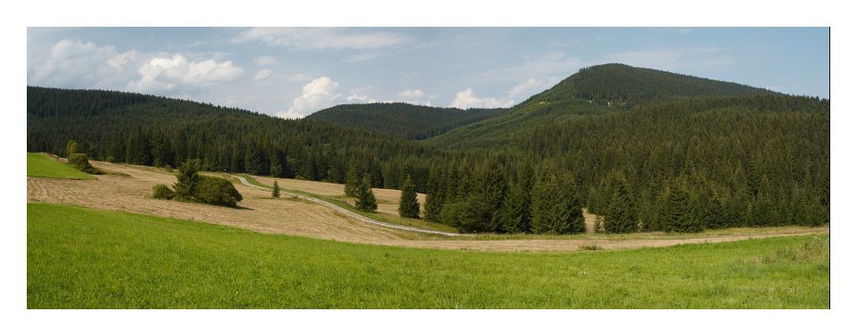 Mezi sedlem Beskyd a Tanečníkem