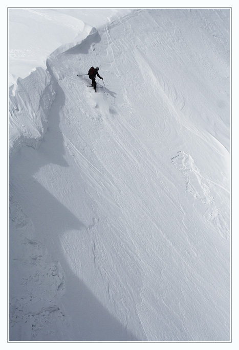 Pod Váhou ve sjezdu do České doliny