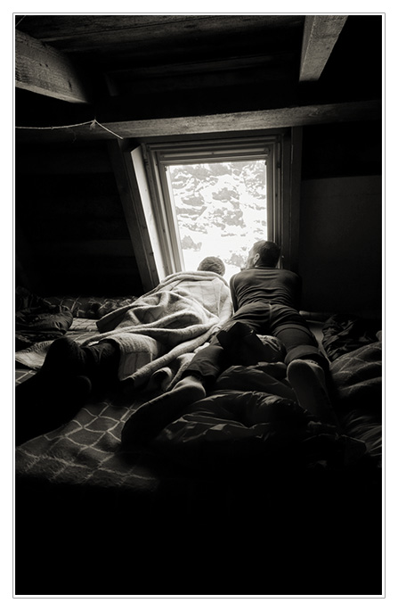 Někdo jede z Českého štítu