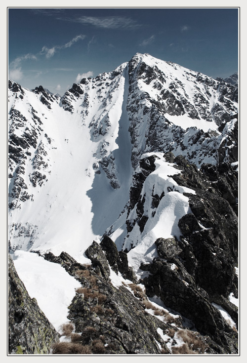 Rysy z Polska, potažmo krásný sjezd