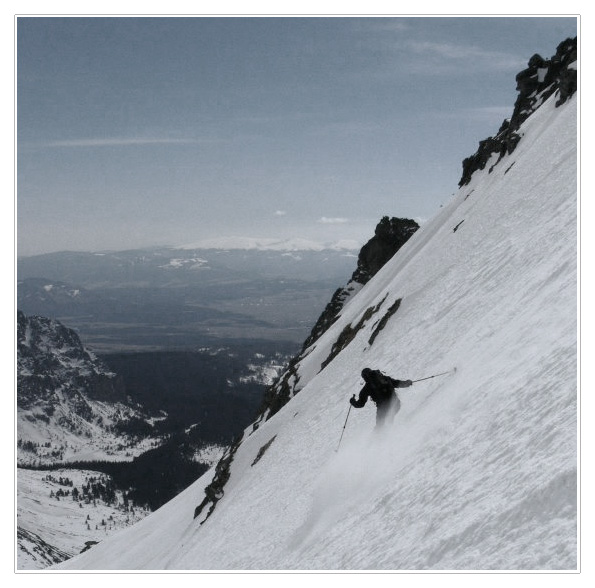 Ve sjezdu z Volího chrbátu (David)