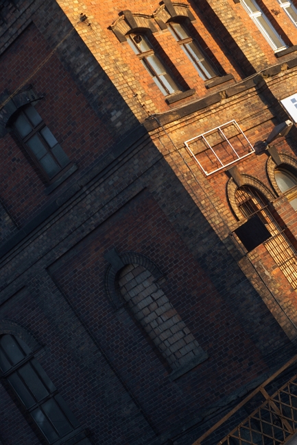 Pokladna (zazděný vchod s  cedulí "pokladna", kterého jsem si všiml až dnes)