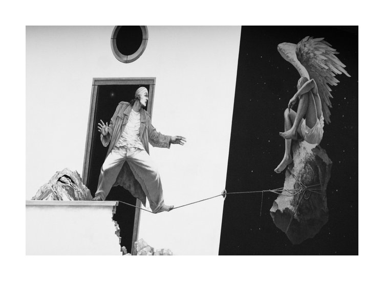 Černobílé odpoledne