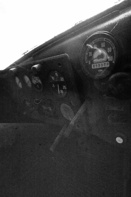 Ze staré sněhové frézy