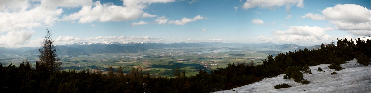 Na závěr panorama z Barance