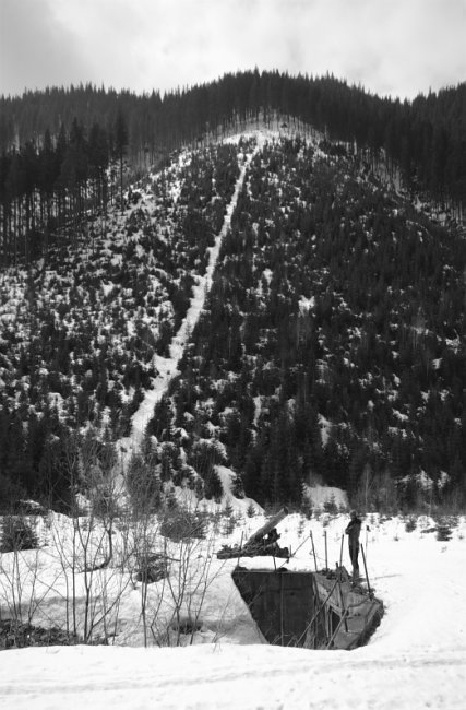 Je libo krásný sjezdík? Po pár letech okukování jsme si to konečně vyšlápli a sjeli.