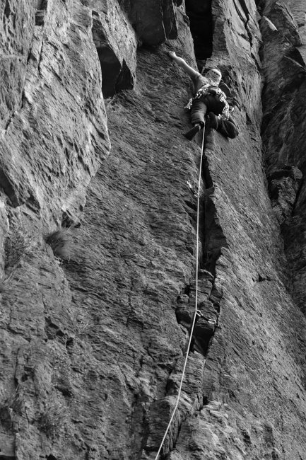 Jiřka v první délce Vzdušné