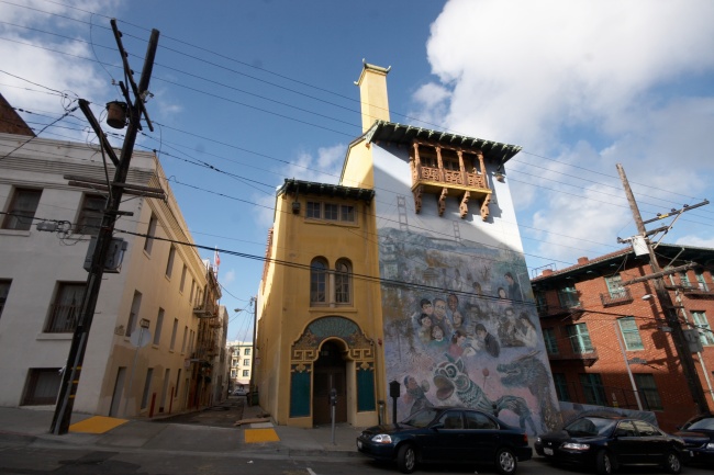 Škola v čínském městě