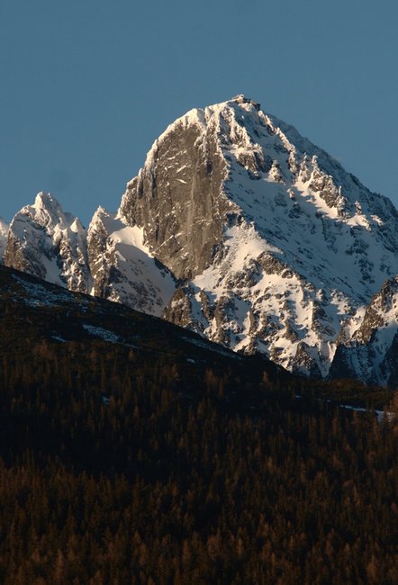 Západní stěna Lomnice