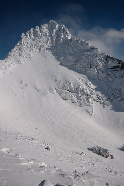 Chata pod Rysy a Český štít