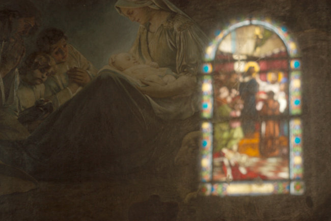 Poprvé v kostelíku na vrcholu Radhoště