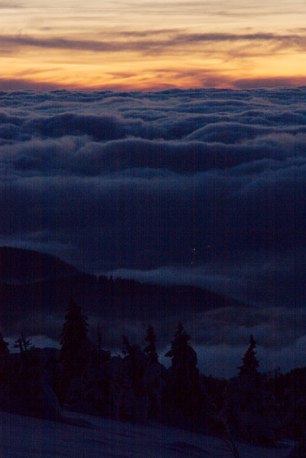 Inverze nad Rajeckýma teplicema