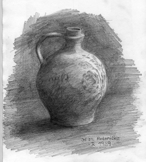 Džbánek po babičce