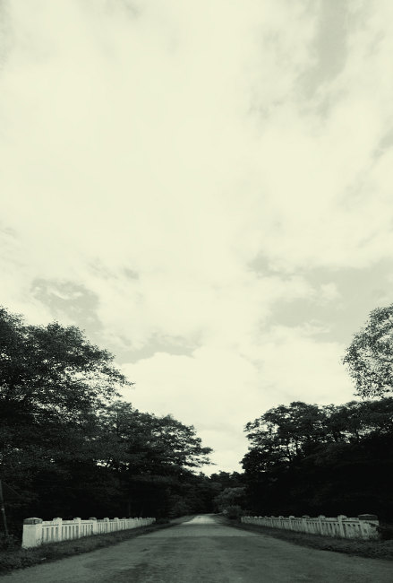 Bílý most přes říčku Rokytnou u Kašparova mlýna