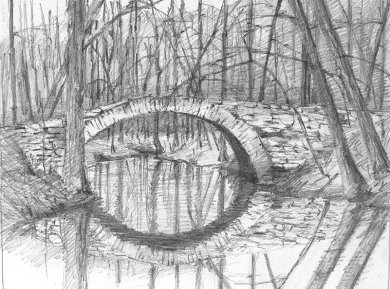 Most u Spáleného mlýna