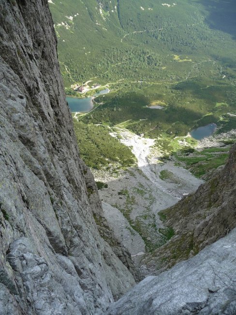 Nabíráme výšku (foto: David)