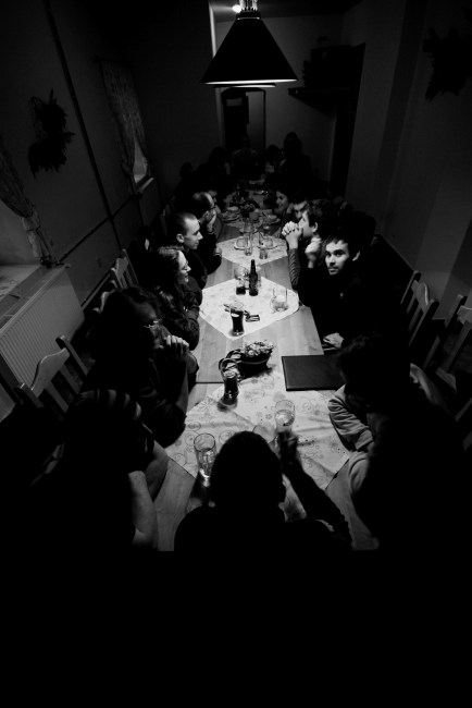 Společná večeře Pod trámky