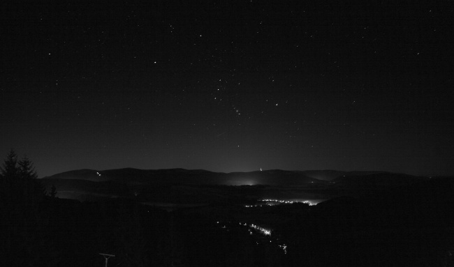 Orion nad Pradědem