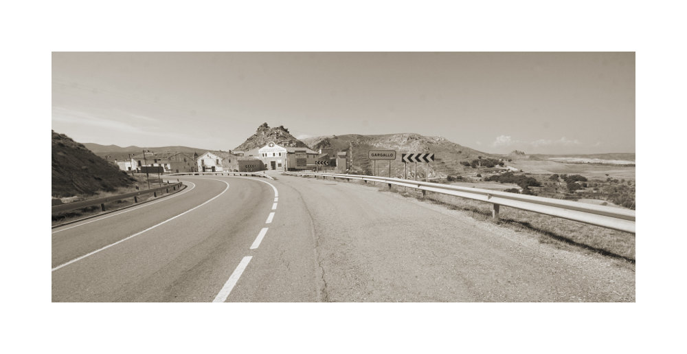 Americká krajina kolem Teruelu.