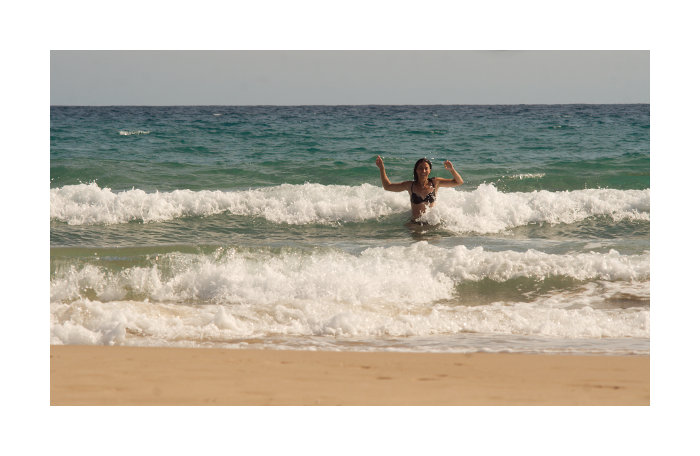 Moře, vlny, sluníčko a teplo - asi tak vypadal náš lezecký rest day