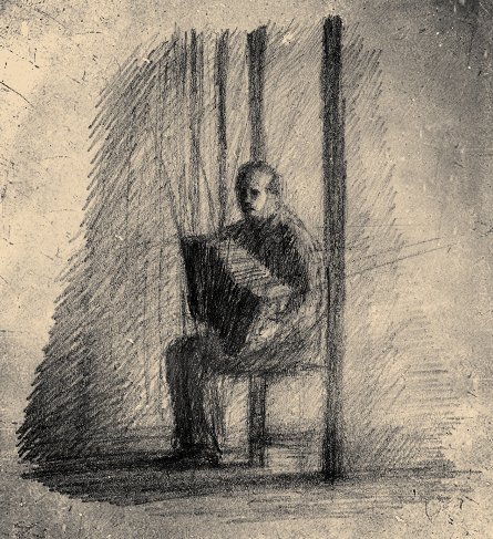 Smutný harmonikář