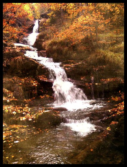 Vodopády na Borovém potoce