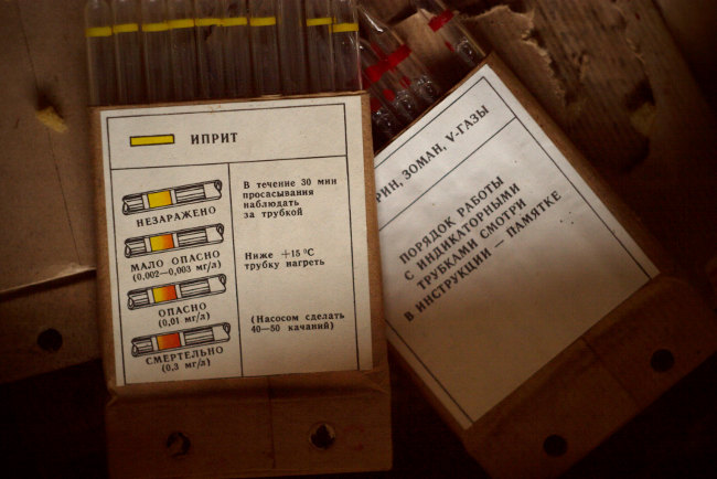 Indikátory na Yperit, Sarin a další svinstva.