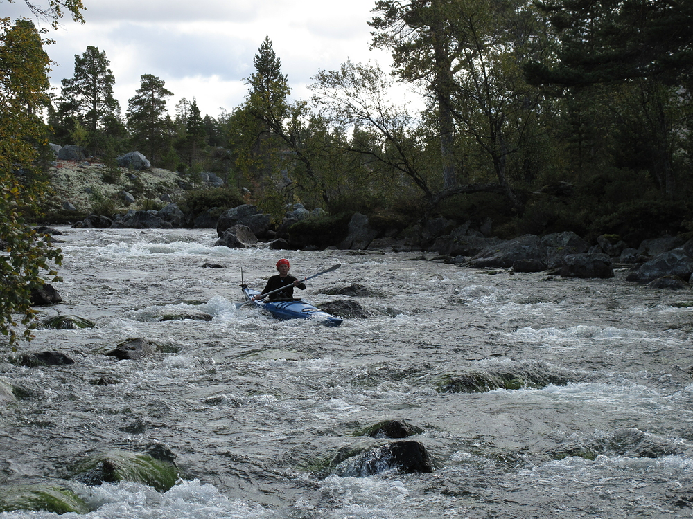 I tohle se dá sjet na sea-kajaku, sice s malou dušičkou, ale šlo to