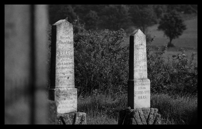 Ze židovského hřbitova ve Starém Městě pod Landštejnem