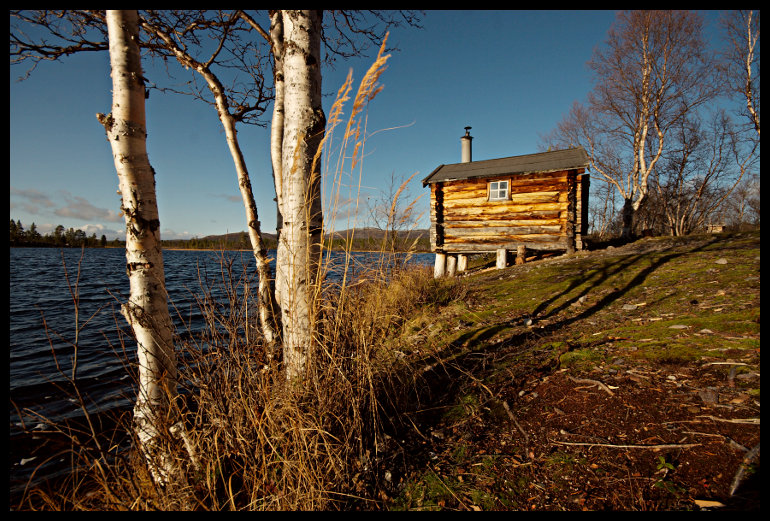 Revbua před západem slunce
