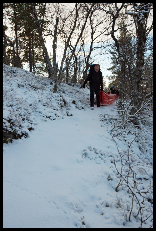 A jedém, kilák za pár minut. Neskutečný rozdíl oproti přenášení za sucha.